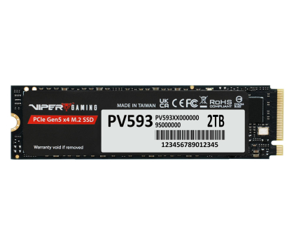 Dysk SSD Patriot 2TB M.2 PCIe Gen5 NVMe Viper PV593